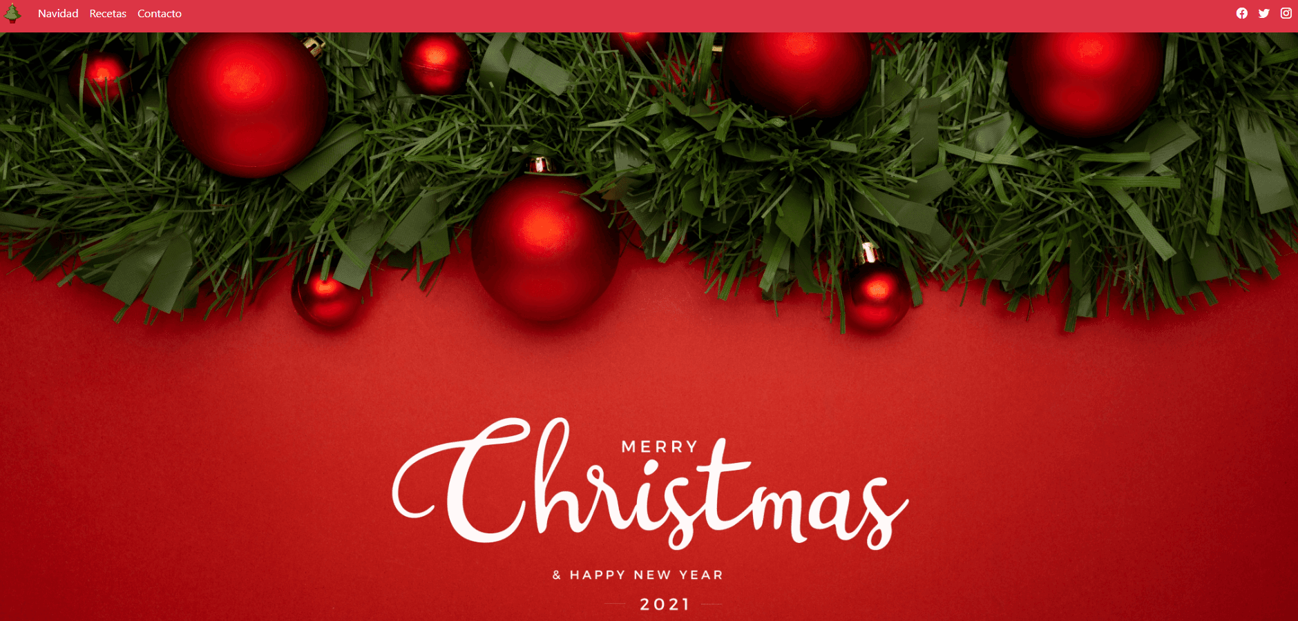 Captura de pantalla de Navidad